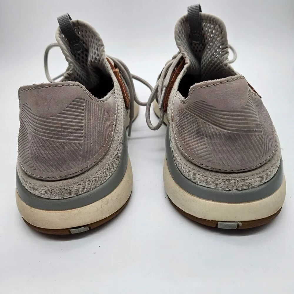 Olukai Mio Li Mens 10 Mist Grey & Poi Everyday Athletic Shoes Comfort 10440-DW25